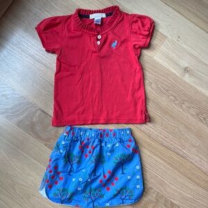 Beaufort bonnet top and skirt